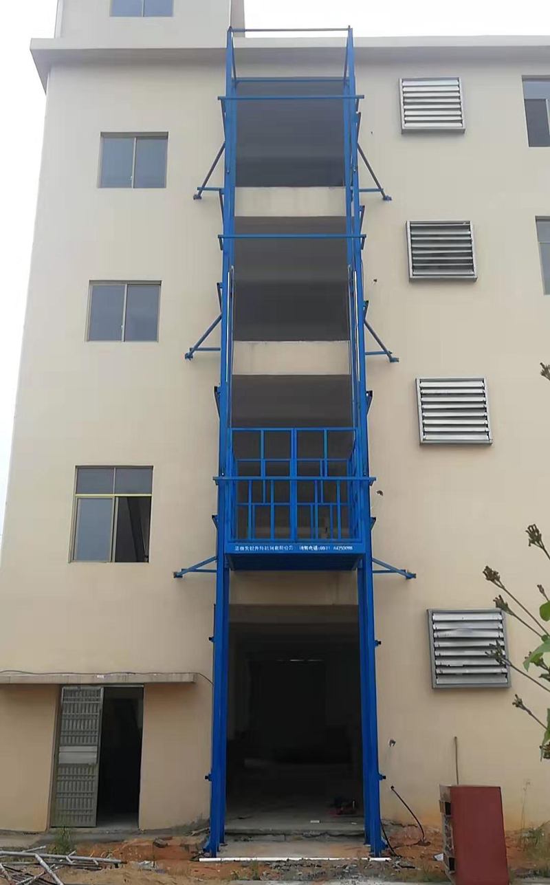 阿克苏室外导轨式升降平台